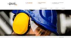 Desktop Screenshot of gros-bhp.com.pl